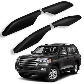 Aup160829oma Asucarparts 4 X Roof Side Rail End Cover Shell Land Cruiser Prado Fj120 For 2003-2009 Toyota