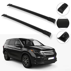 Aup161670oma Asucarparts Aluminum Roof Rack Set Cross Bar For 2003-2008 Honda Pilot Luggage Cargo Carrier
