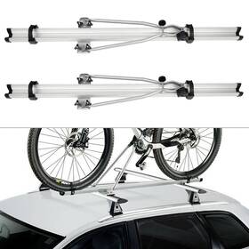 Aup831807oma Asucarparts 2 Pcs Car Roof Bike Rack Bicycle Carrier Mount Steel Cycling Holder Suv Top
