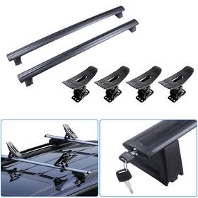Aup833290oma Asucarparts Set Black Roof Rack Bar For 2011-2018 Jeep Grand Cherokee Kayak Luggage Carrier
