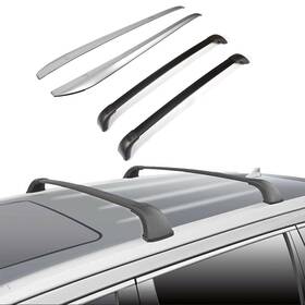 Aup838116oma Asucarparts Roof Rail Black Cross Bar Highlander Xle / Limited For 2014-2019 Toyota