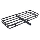 At4335 Unbranded Steel Cargo Carrier Luggage Basket Receiver Hitch Hauler