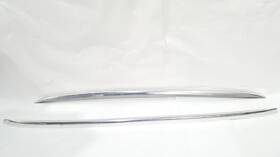 148.au1511 Audi Pair Of Chrome Roof Mouldings Oem 2011 Q7
