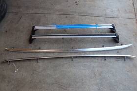 4m0860021d3q7 Audi 2017-2023 Q7 Sq7 Luggage Roof Rack Rail With Cross Bars Complete Oem