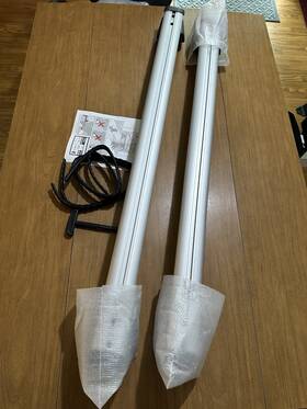 80a.860.019 Audi 80a860019 2018-2022 Oem Q5 Sq5 Roof Rack Side Rail Cross Base Carrier Bars Brand New