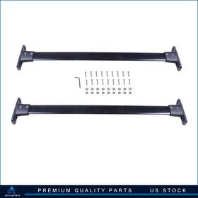Aup104591010201up Aup Fits 2005-2012 Nissan Pathfinder Black Roof Top Rack Cross Bar Carrier