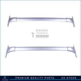 Aup104594010201up Aup Roof Rack Cross Bar For 2014-2019 Nissan Rogue Luggage Carrier Cargo Silver 2x