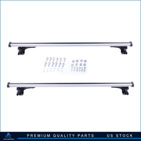 Aup104601010201up Aup Universal Top Roof Rack Cross Bar Luggage Cargo Carrier For 4 Door 48 Inch Car Black