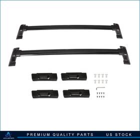 Aup106580010201up Aup For 07-11 Honda Crv Pair Black Aluminum Roof Rack Rail Cross Bar Cargo Carrier