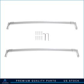 Aup1066080101up Aup 14-21 For Infiniti Qx60 Jx35 Silver Roof Rack Cross Bar Luggage Carrier Pair