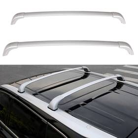 Aup106621010501up Aup Silver Roof Rack Aluminum Cross Bar For 16-17 Toyota Highlander Xle / Limited