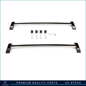 Aup106624010201up Aup For 2006-2010 Hummer H3 H3t Cross Bar Set With Lock Luggage Key Blk Roof Rack Cargo