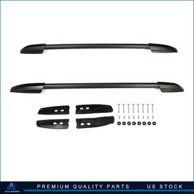 Aup106627010501up Aup Fast Shipping Cargo Roof Rack Rail Fits For 2012 Toyota Highlander Black