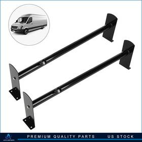 Aup109902aup201up Aup Fullsize 2 Bar Ladder Roof Van Rack Removeable Steel 350lbs For Pickup Truck