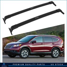 Aup117658010501up Aup 2 X Well-made Aluminum Roof Rack For 2012-2016 Honda Crv All Black Cross Bar Set
