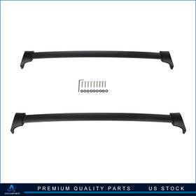 Aup160822aup501up Aup Fits 2016-2021 Honda Pilot Cross Bars Roof Rack Required 2pcs Aluminum Black