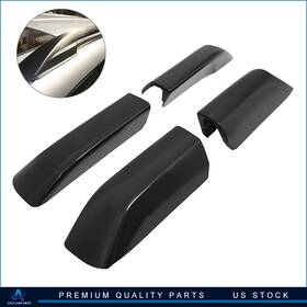 Aup160824101up Aup 4pcs Black Roof Rack Bar Rail End Cover Shell Cap For Toyota 4runner 2010-2020