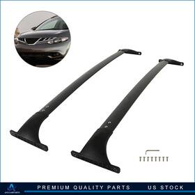 Aup161676aup101up Aup Black Roof Cross Bar 2pcs Fits For Nissan Murano 2009-2014 Aluminum