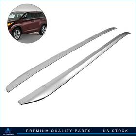 Aup161705201up Aup 2x Roof Rack Top Cargo Carrier For Toyota Highlander 2014-2018 Aluminum Black