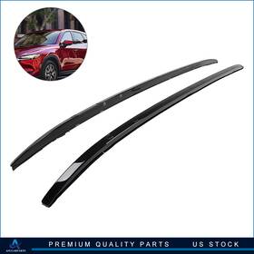 Aup161708aup101up Aup 2pcs Light Black Roof Side Rack For 2017-2019 Mazda Cx-5 Aluminum New