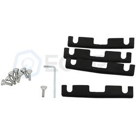 Aup174754up Aup Cross Bar For 2018-2021 Chevrolet Equinox Roof Rack Set Side Rail Black Aluminum