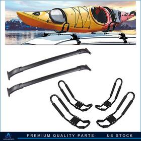 Aup833280101up Aup For 2015-2020 Cadillac Chevrolet Gmc Roof Rack 2x Crossbar 4x Kayak Cargo