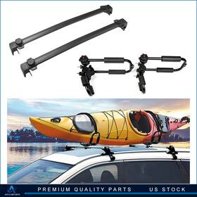 Aup83815001up Aup Roof Rack For 2007-2017 Jeep Patriot Luggage 2x Cross Bar Cargo Kayak