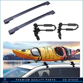 Aup83815301up Aup For 14-19 Subaru Forester Impreza Crosstrek Roof Rack Luggage Cross Bar Kayak