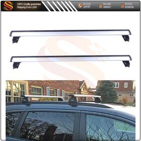 Aut1045890us Aut Cross Bar For 2007-2016 Audi Q5 Q7 Aluminum Silver Roof Rack Set Luggage Carrier