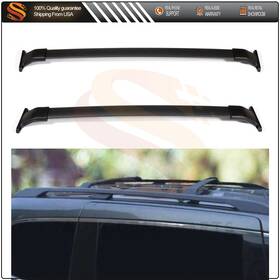 Aut1065840us Aut Cross Bar For 2011-2017 Hoda Odyssey Roof Rack Set Luggage Cargo Carrier Black