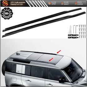 Aut1113940us Aut Roof Side Rail For 20-23 Land Rover Defender 90 Rack Luggage Cargo Carrier