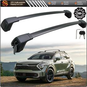 Aut1182740us Aut Roof Racks Cross Bars For 2023-2024 Kia Sportage Aluminum Luggage Cargo Carrier