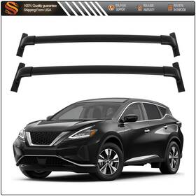 Aut1182910us Aut Roof Rack Cross Bar For 15-23 Nissan Murano Luggage Cargo Carrier All Aluminum