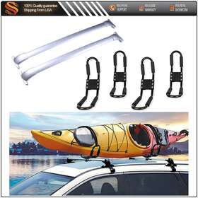 Aut8381320us Aut 2 X Roof Rack Canoe Kayak Travel Kit For 2013-2020 Nissan Pathfinder