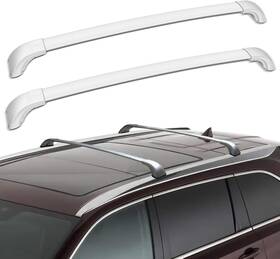 Autekcomma 797417121854 Crossbars Roof Rail Rack Roofbars Fits For Toyota Grand Highlander 2024-2025