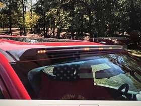 698123 Auto Ventshade Avs Lighted Roof Visor 2014-2018 1500 Silverado P/n Brand New