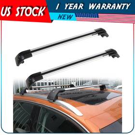 Adp106607010201s Autodayplu Roof Rack New For Hyundai Santa Fe Cross Bar 2013-2017 Cargo Set Aluminum