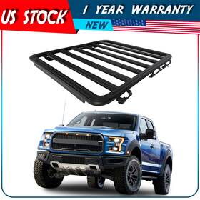 Adp116286101g Autodayplu For 2015-2023 Ford F-150 F150 Crew Modular Window Frames Roof Rack Basket Black