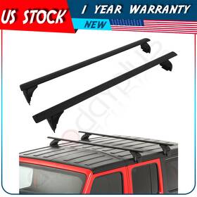 Adp117654010101s Autodayplu Roof Rack Cross Bar Luggage Cargo Carrier For 2011-2021 Jeep Wrangler Aluminum