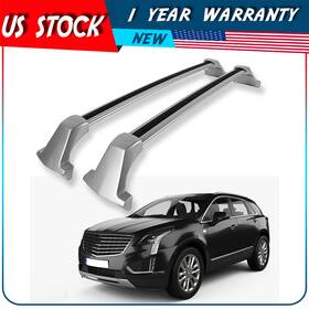 Adp161671adplus401s Autodayplu For 2017-2019 Cadillac Xt5 Roof Rack Cross Bar Rail Luggage Carrier Aluminum