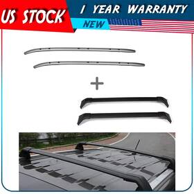 Adp833255101s Autodayplu For 2017-2019 Mazda Cx-5 Cx5 Roof Rack Cross Bar And Side Rail Cargo Aluminum