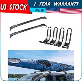 Adp833280101s Autodayplu Roof Rack Cross Bar Kayak Cargo For 2015-2020 Cadillac /chevrolet /gmc Aluminum