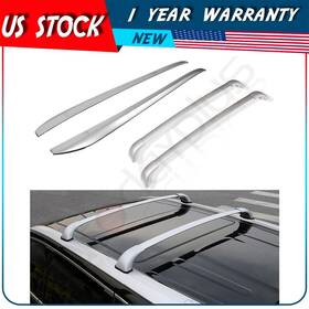 Adp838117101s Autodayplu Aluminum Roof Racks For Toyota Highlander 14-18 Cross Bar Rail Rack Blk Cargo