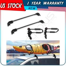 Adp838165101s Autodayplu Cross Bar Top Roof Rack For 2010-2018 Volkswagen Vw Tiguan Kayak Storage