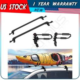 Adp838172101s Autodayplu Roof Rack Cargo For Silver 48.43 Inch Universal Luggage 2x Crossbar Kayak