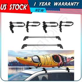 Adp838178101s Autodayplu For 13-18 Mitsubishi Outlander 2x Crossbar Top Roof Rack Kayak Luggage Cargo
