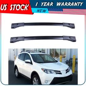 Adp10401dp596s Autodayplus Fits 2013-2018 Toyota Rav4 Roof Rack Cross Bar Black Luggage Carrier