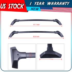 Adp104592060101s Autodayplus For 2009-2017 Chevy Traverse Roof Rack Cross Bar Luggage Aluminum Carrier Pair
