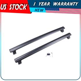 Adp104599040101s Autodayplus Cross Bar For 2013-2014 Jeep Grand Cherokee Black Aluminum Sport Roof Rack Set