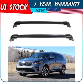 Adp10606cp594s Autodayplus For Kia Sorento 2015-2022 Black Roof Rack Cross Bar Luggage Carrier